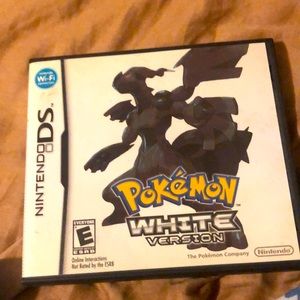 Pokémon white case Nintendo ds